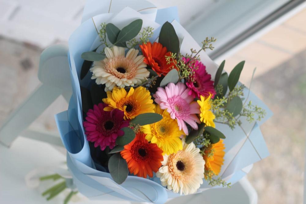 Букет цветов из: Герберы в Махновке