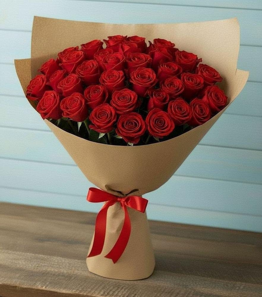 Букет Красные розы Милано в Махновке
