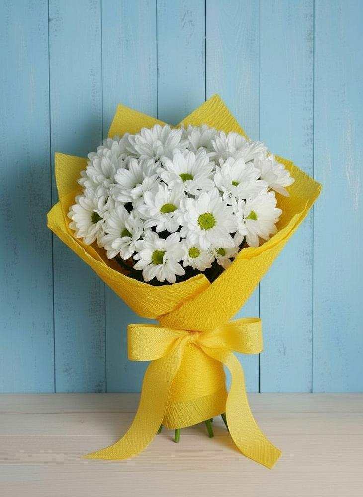 Букет цветов из: Хризантемы в Махновке