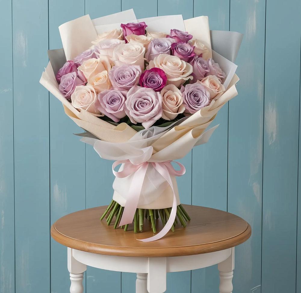 Букет цветов из: Розы в Махновке