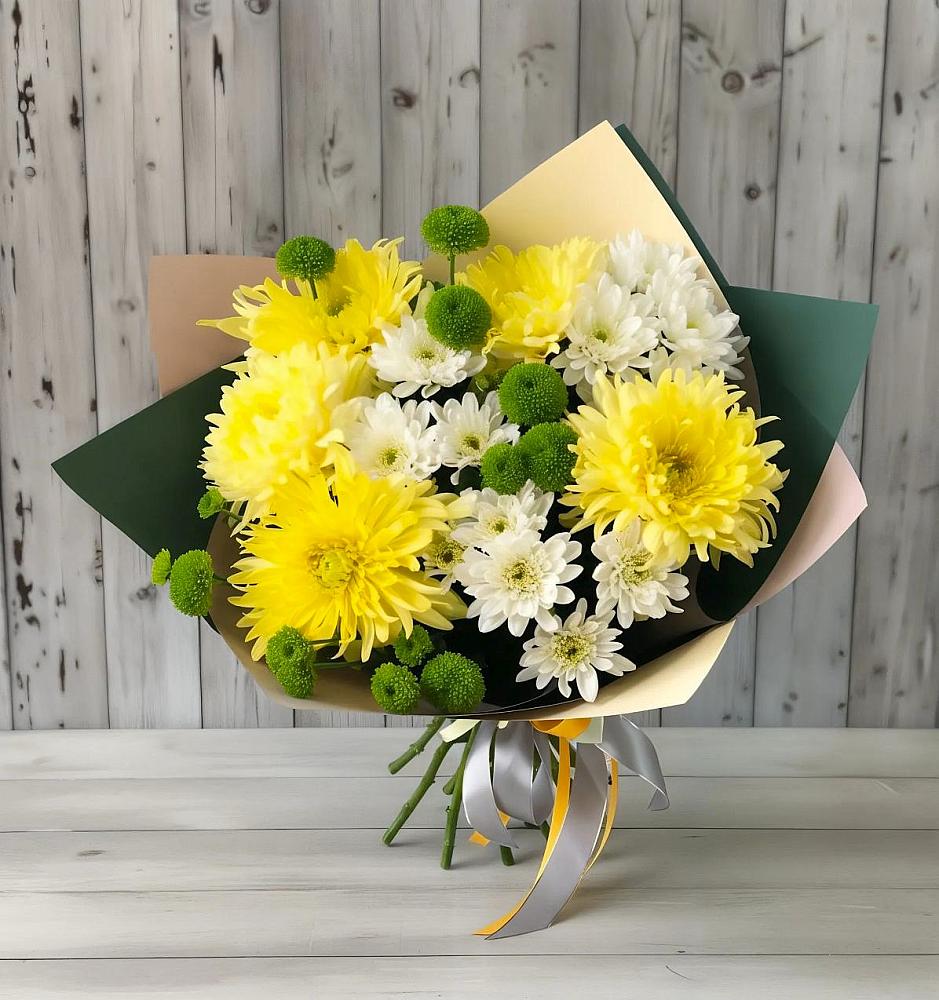 Букет цветов из: Хризантемы в Махновке