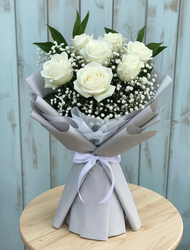 Букет цветов из: Розы в Махновке