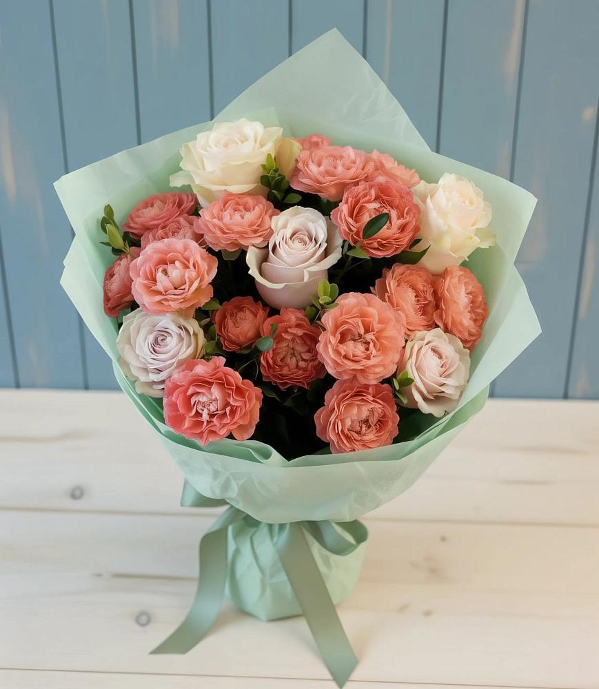 Букет цветов из: Розы в Махновке