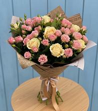 Букет цветов из:  Розы в Махновке