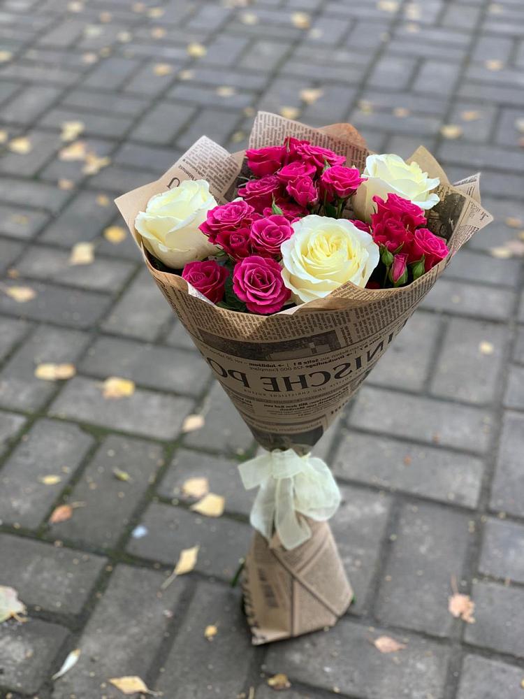 Букет цветов из: Розы в Махновке