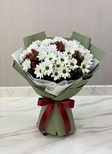 Букет цветов из:  Хризантемы #REPLACE_PRED# Махновке