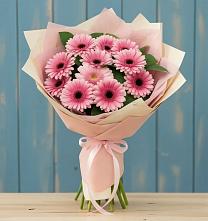 Букет цветов из:  Герберы #REPLACE_PRED# Махновке
