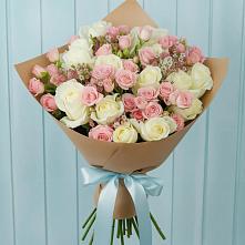 Букет цветов из:  Розы #REPLACE_PRED# Махновке