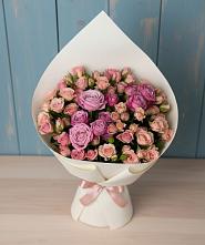 Букет цветов из:  Розы #REPLACE_PRED# Махновке